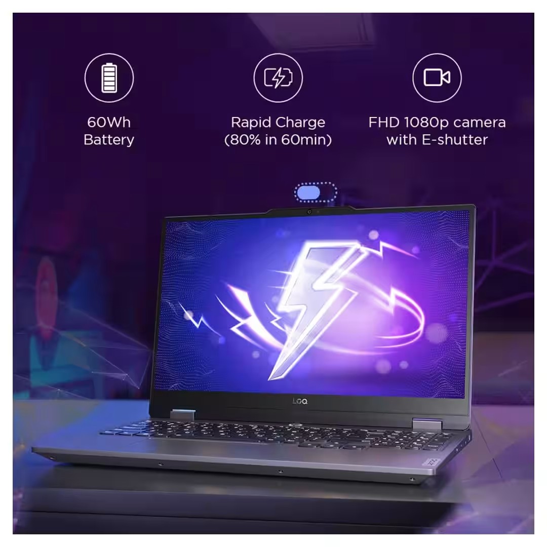 Lenovo LOQ Gaming 15.6" – Intel i7-13650HX, RTX 5060, 144Hz IPS Price in Jordan Lenovo LOQ Gaming 15.6" – Intel i7-13650HX, RTX 5060, 144Hz IPS - Buy Online in Jordan | OfficeJo
