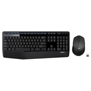 Logitech MK345 Wireless Keyboard and Mouse Combo – 2.4 GHz, Palm Rest, Plug and Play - Buy Online in Jordan | OfficeJo