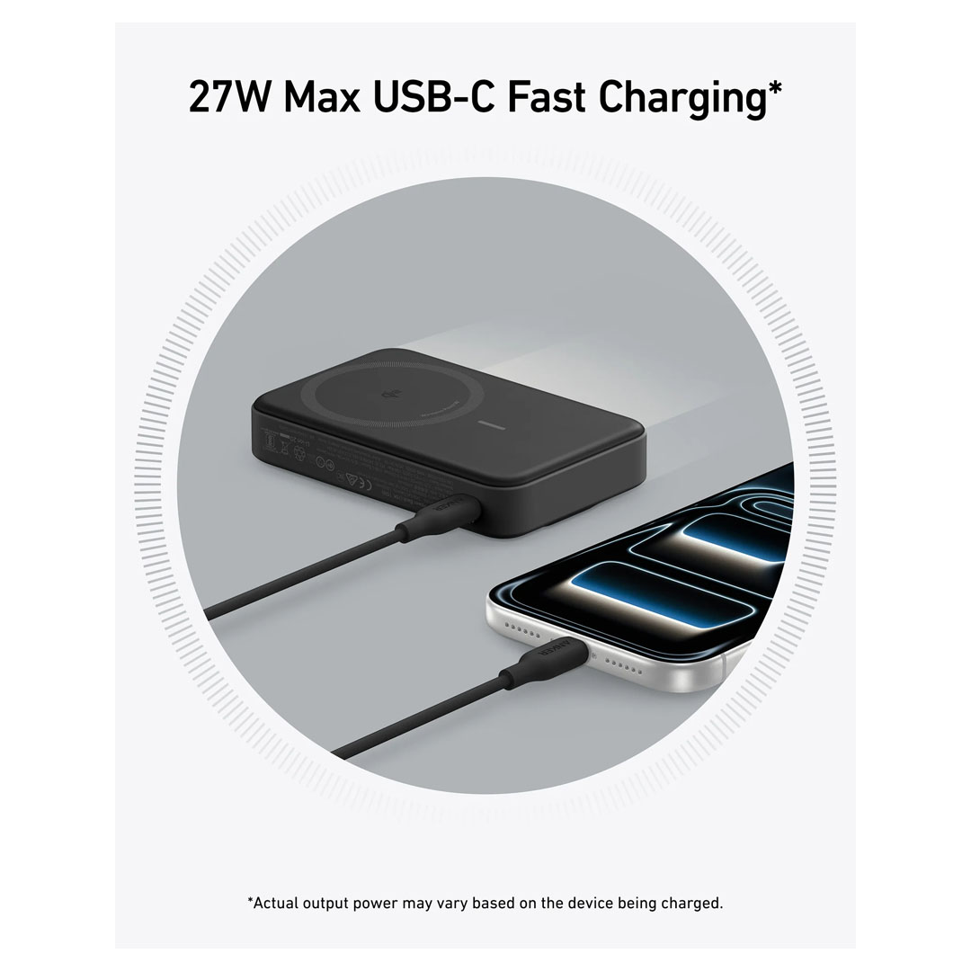 Anker MagGo Power Bank 10000mAh Qi2 Wireless Price in Jordan Anker MagGo Power Bank 10000mAh Qi2 Wireless - Buy Online in Jordan | OfficeJo