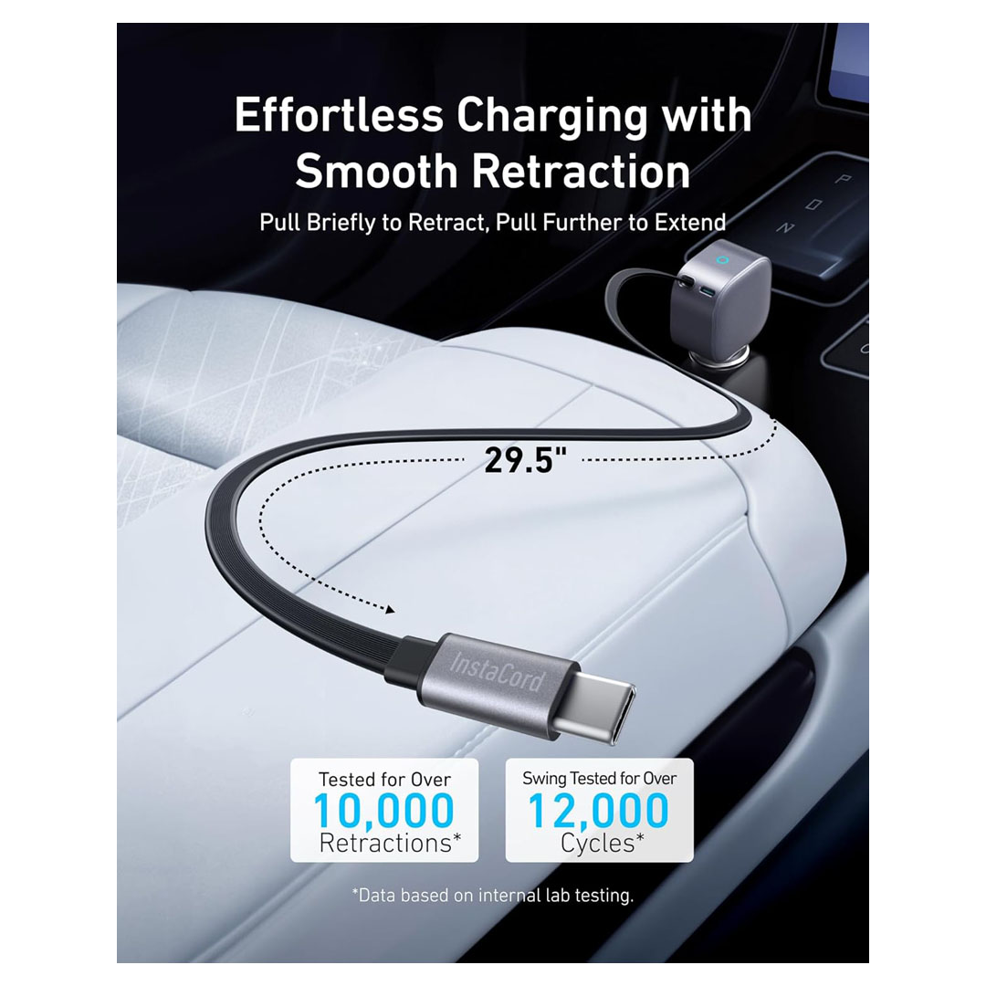 Anker 75W USB-C Car Charger with Retractable Cable Price in Jordan Anker 75W USB-C Car Charger with Retractable Cable - Buy Online in Jordan | OfficeJo