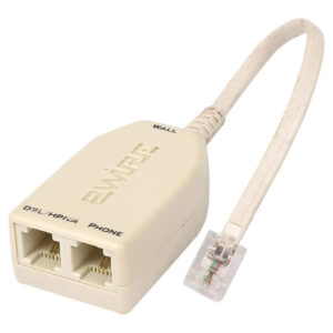 RJ11 6P2C Male to 2 Female ADSL Splitter Filter Price in Jordan RJ11 6P2C Male to 2 Female ADSL Splitter Filter - Buy Online in Jordan | OfficeJo