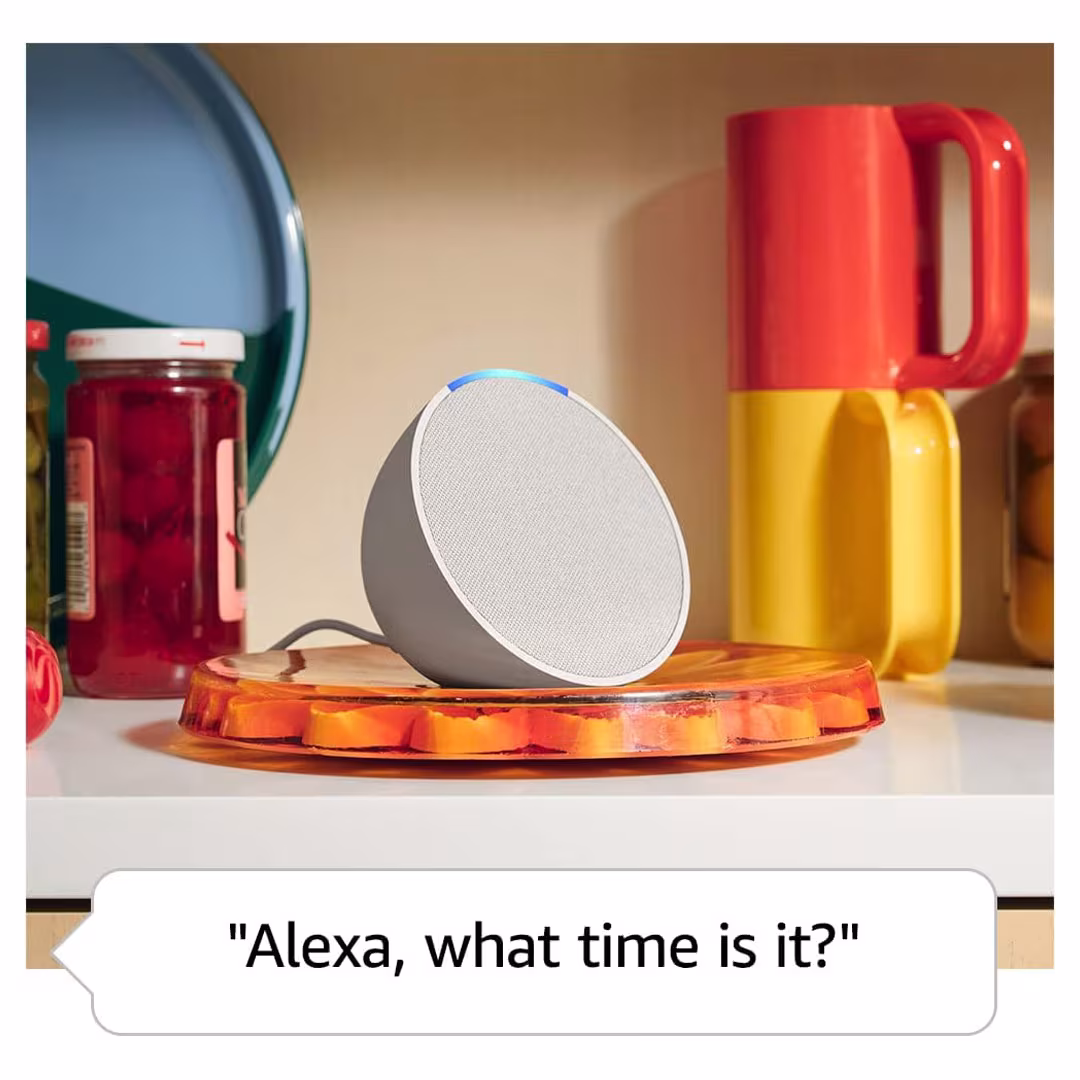 Amazon Echo Pop - Compact Smart Speaker with Alexa Price in Jordan Amazon Echo Pop - Compact Smart Speaker with Alexa - Buy Online in Jordan | OfficeJo
