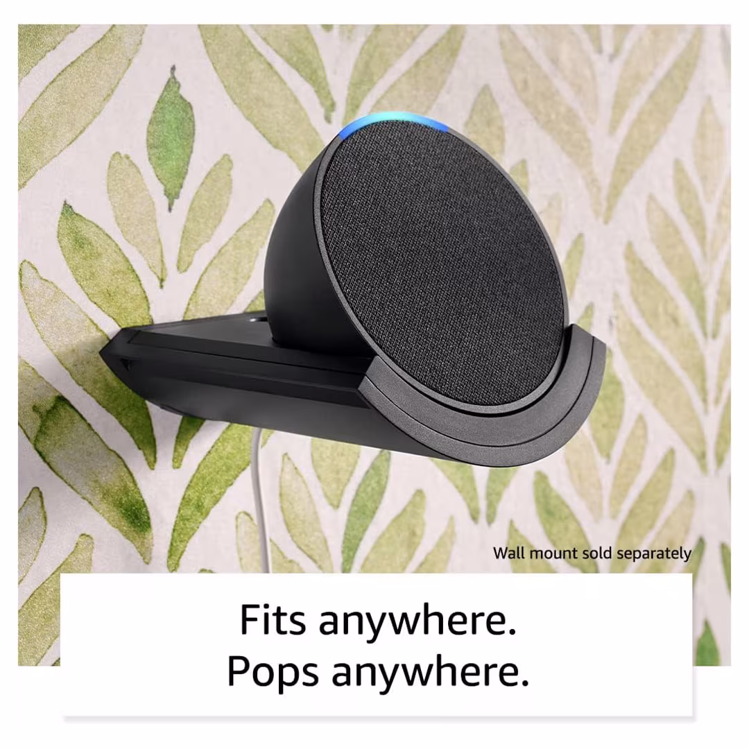 Amazon Echo Pop - Compact Smart Speaker with Alexa Price in Jordan Amazon Echo Pop - Compact Smart Speaker with Alexa - Buy Online in Jordan | OfficeJo