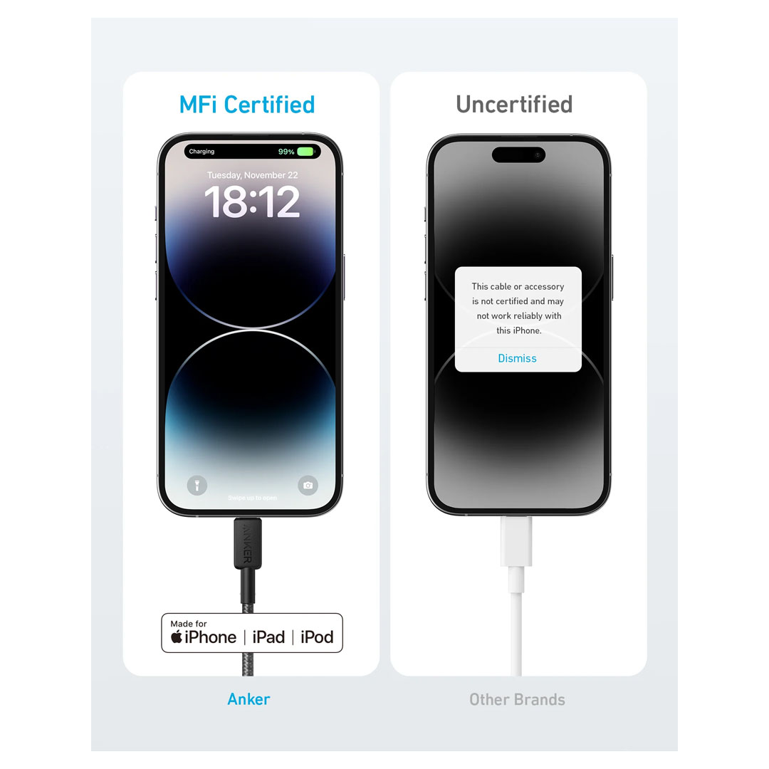 Anker 322 USB-C to Lightning Cable Price in Jordan Anker 322 USB-C to Lightning Cable - Buy Online in Jordan | OfficeJo