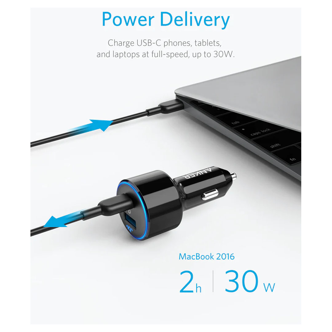 Anker PowerDrive Speed+ 2 Car Charger Price in Jordan Anker PowerDrive Speed+ 2 Car Charger - Buy Online in Jordan | OfficeJo