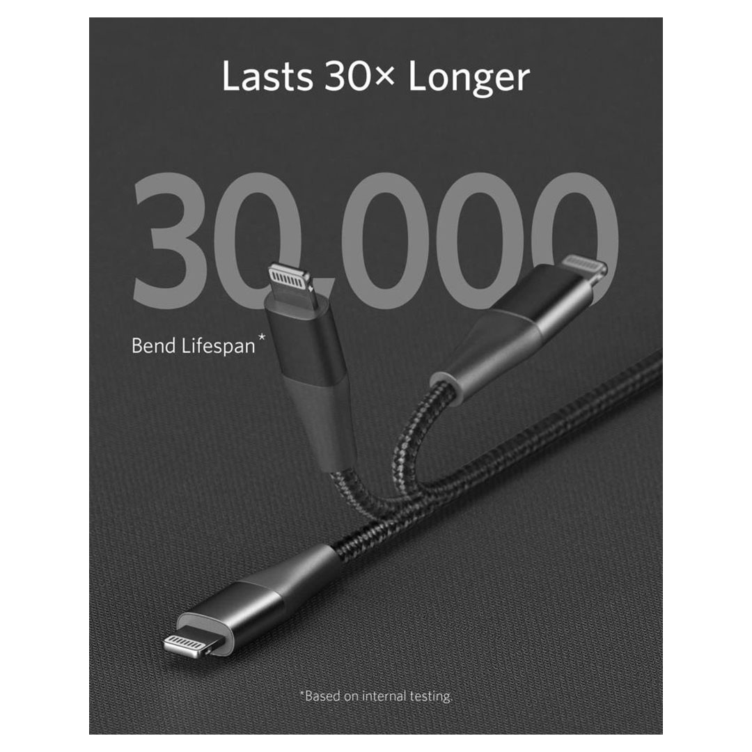 Anker PowerLine+ II USB-C to Lightning Cable (6ft) Price in Jordan Anker PowerLine+ II USB-C to Lightning Cable (6ft) - Buy Online in Jordan | OfficeJo