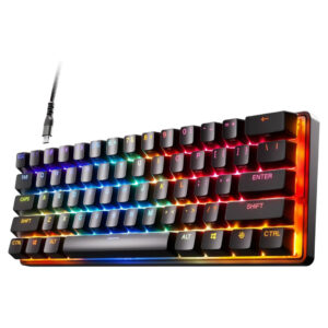 SteelSeries Apex Pro Mini – Compact 60% Keyboard, Adjustable Actuation, RGB - Buy Online in Jordan | OfficeJo