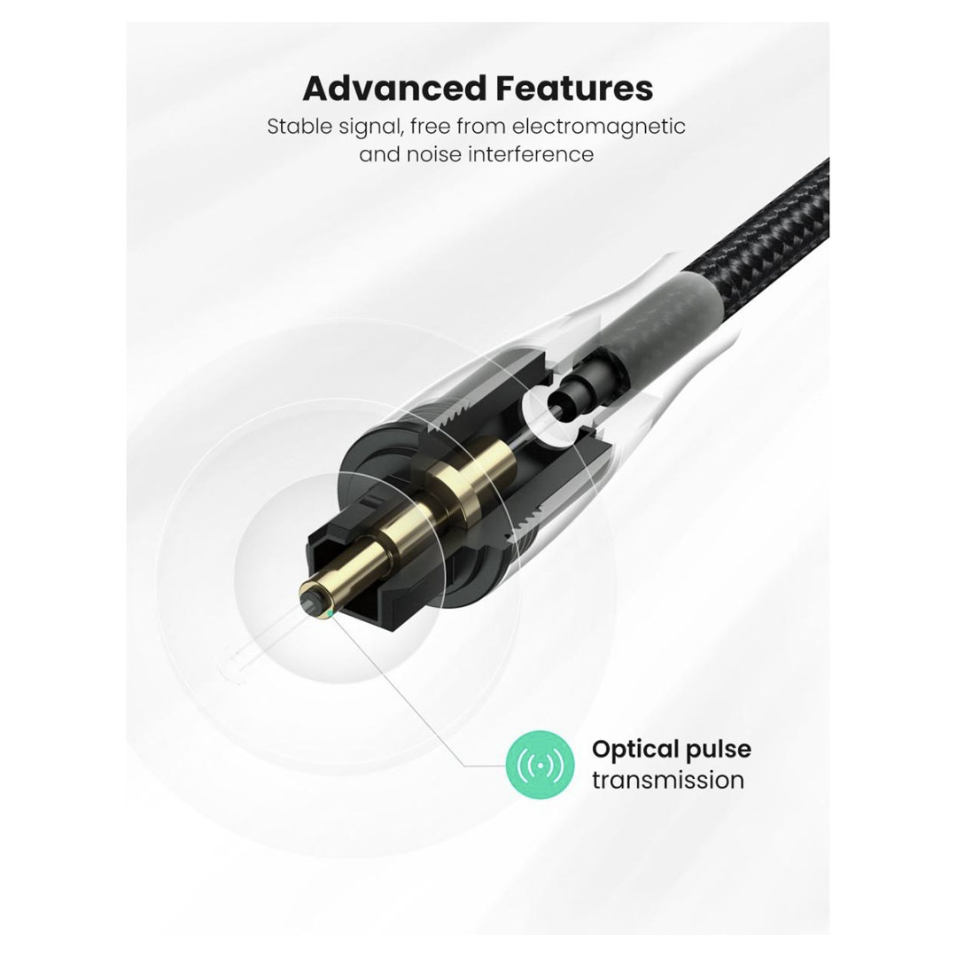 UGREEN Digital Toslink Optical Audio Cable 3M (AV108) Price in Jordan UGREEN Digital Toslink Optical Audio Cable 3M (AV108) - Buy Online in Jordan | OfficeJo