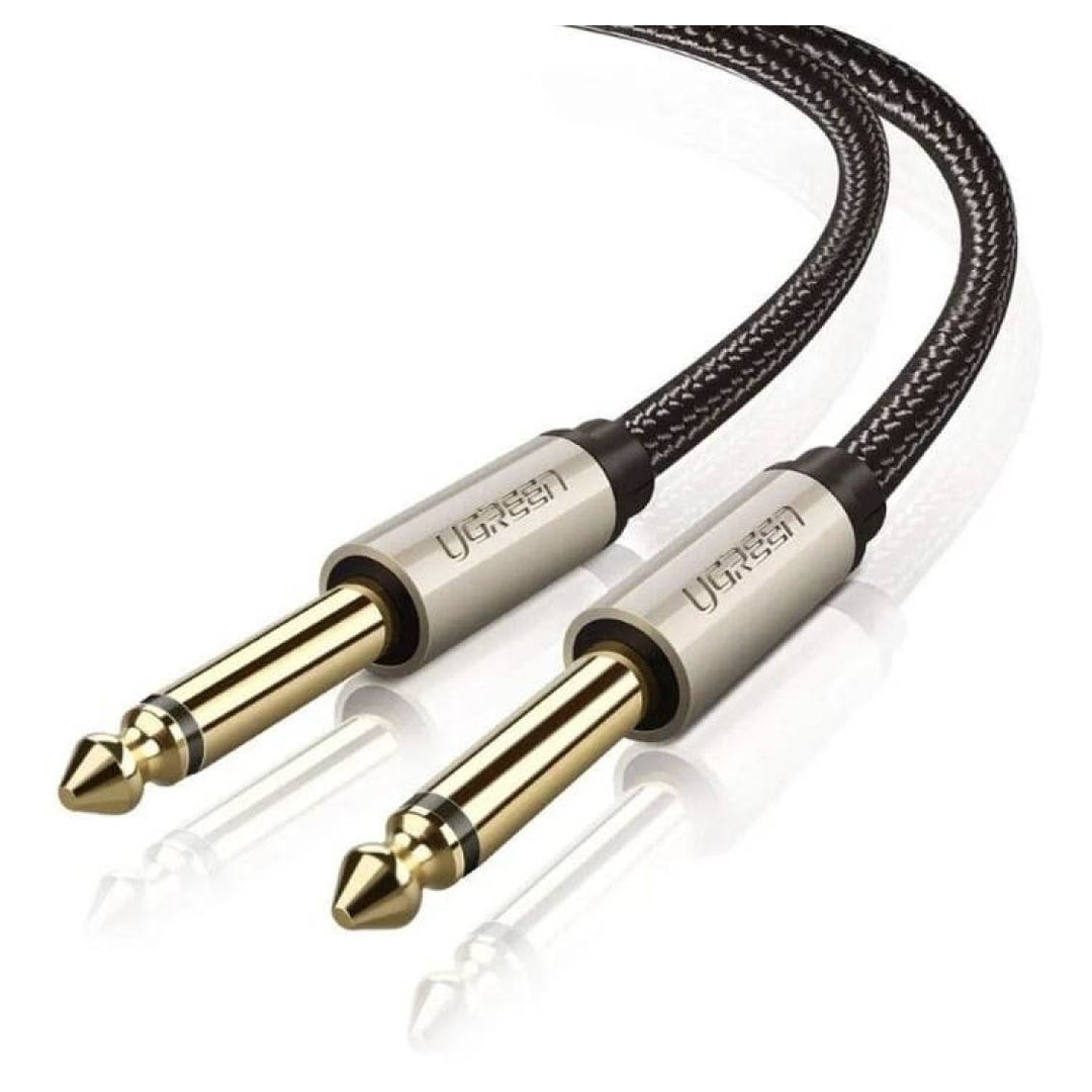 UGREEN 6.5mm Male to Male Audio Cable 5M (AV128) Price in Jordan UGREEN 6.5mm Male to Male Audio Cable 5M (AV128) - Buy Online in Jordan | OfficeJo