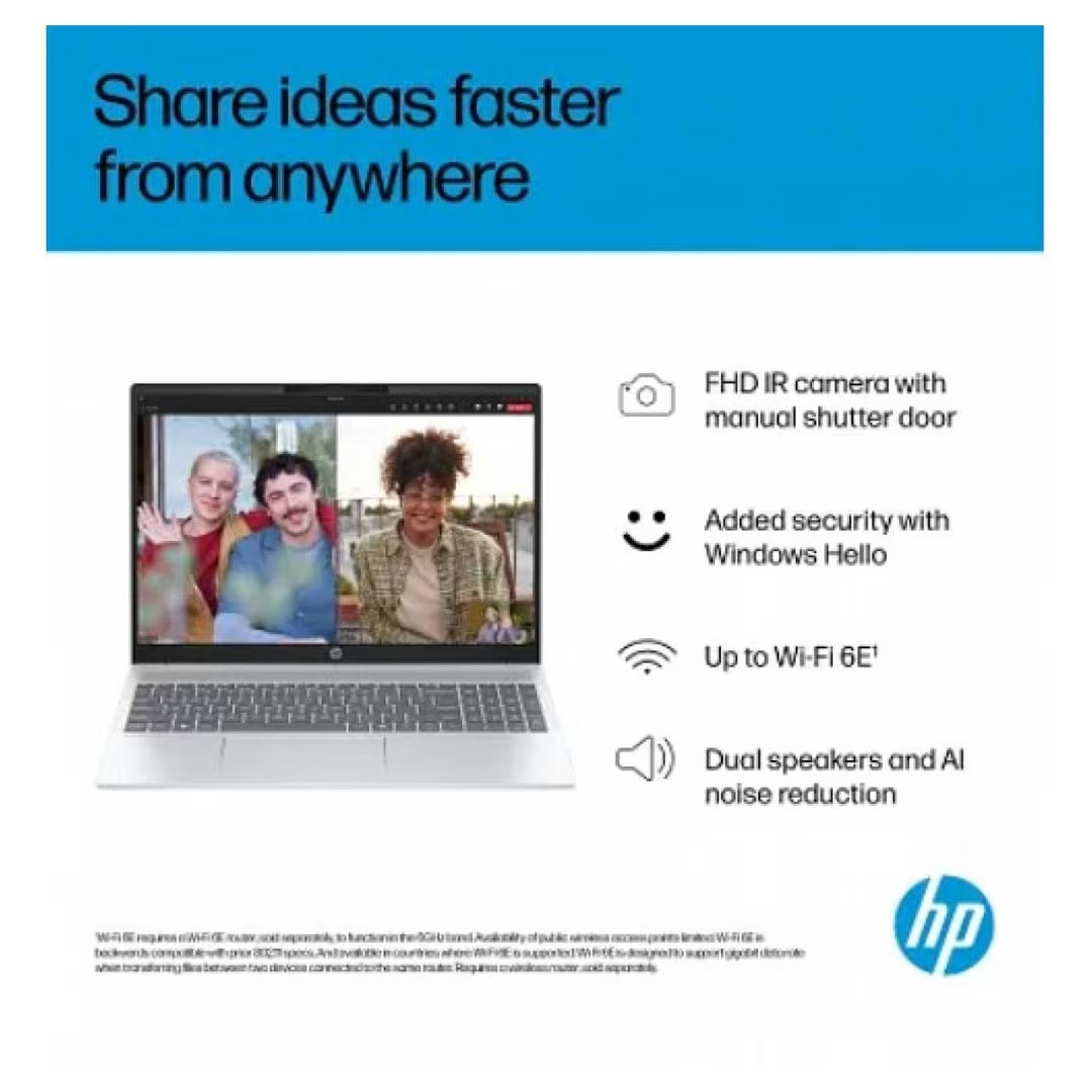 HP OmniBook 5 Laptop – Intel Core Ultra 7 255U, 16GB LPDDR5X, 512GB SSD, 16" 2K Touch Screen Price in Jordan HP OmniBook 5 Laptop – Intel Core Ultra 7 255U, 16GB LPDDR5X, 512GB SSD, 16" 2K Touch Screen - Buy Online in Jordan | OfficeJo