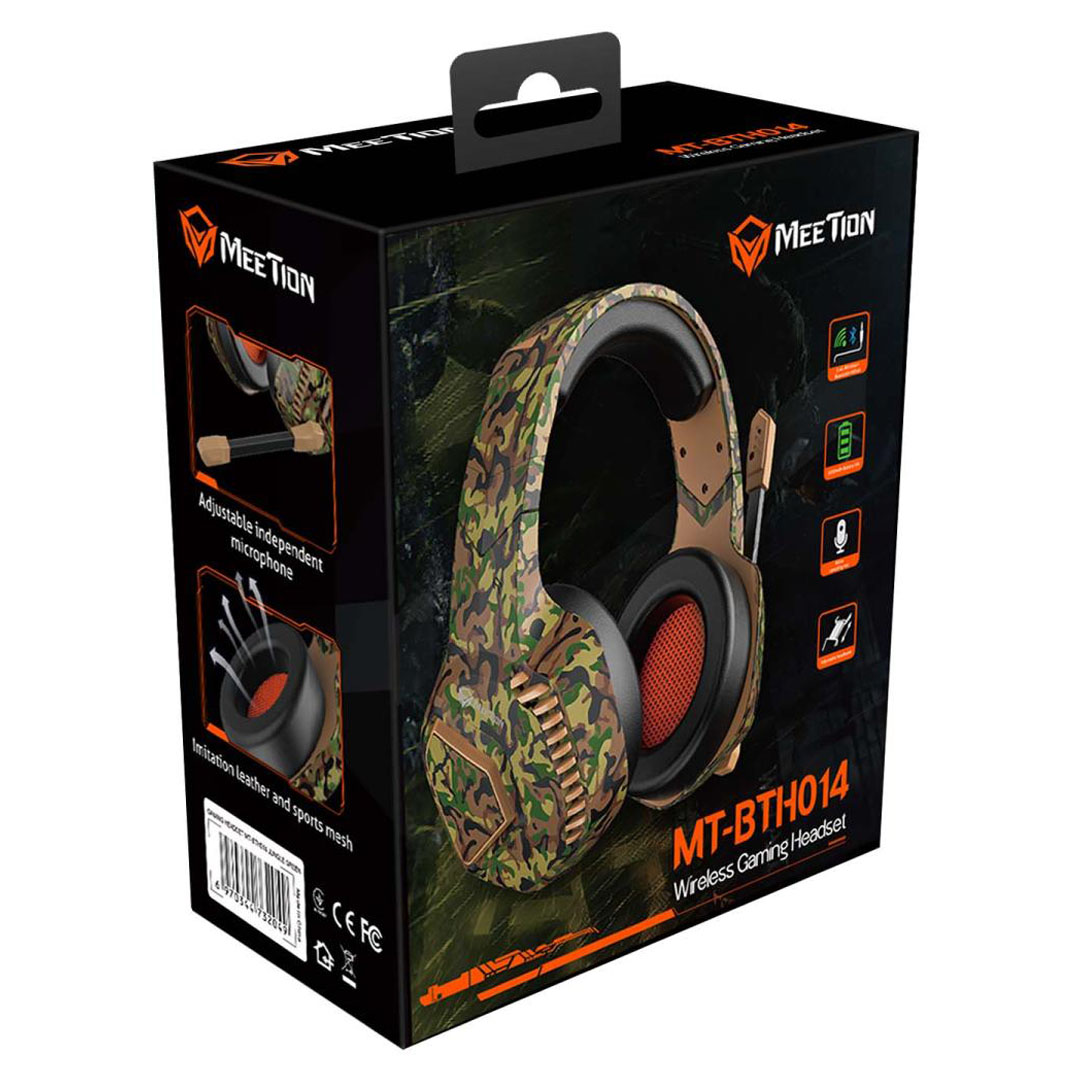 Meetion BTH014 Surround Sound Gaming Headset – 2.4G Wireless, Bluetooth, Wired, 50mm Driver Price in Jordan Meetion BTH014 Surround Sound Gaming Headset – 2.4G Wireless, Bluetooth, Wired, 50mm Driver - Buy Online in Jordan | OfficeJo