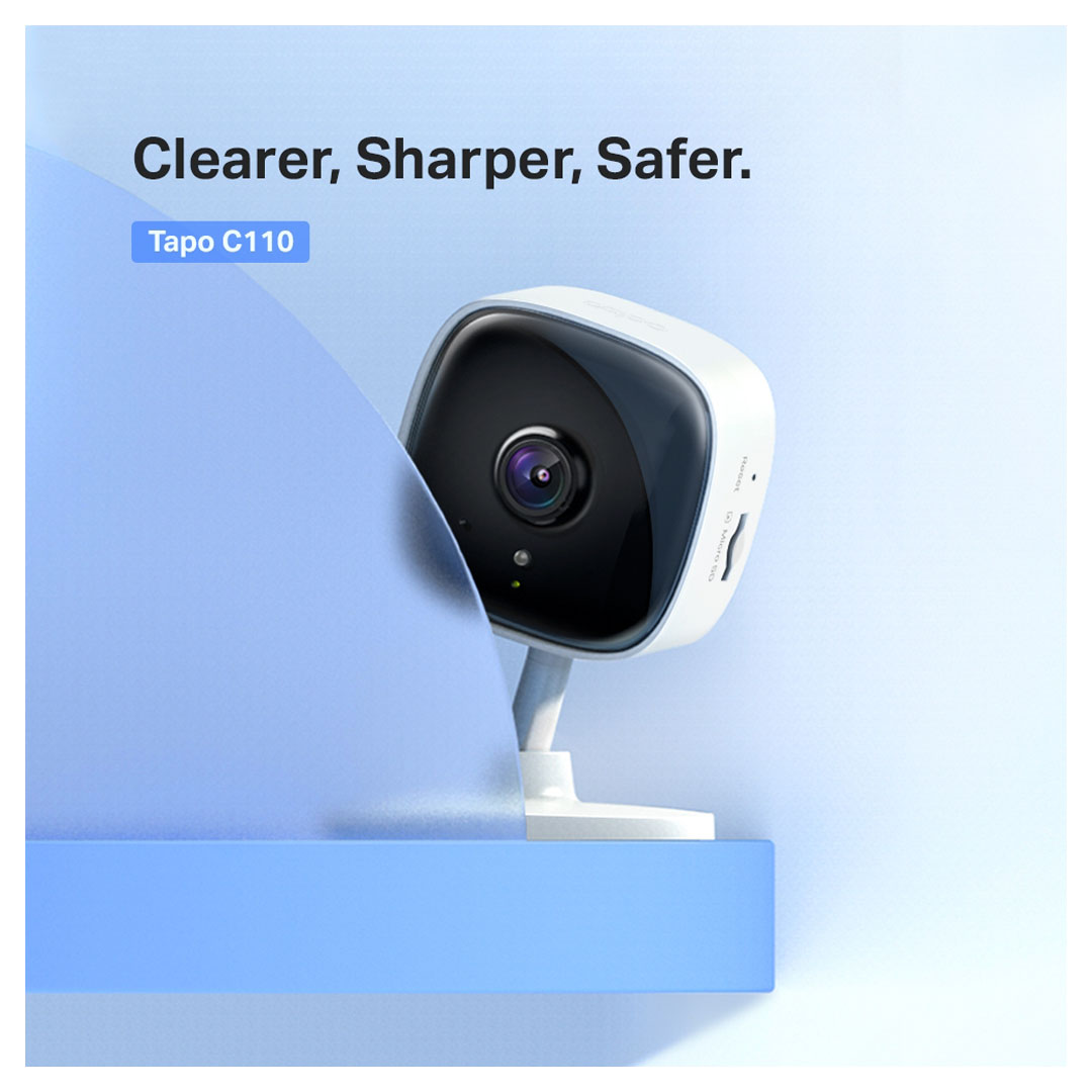 TP-Link Tapo C110 2K Resolution Home Security Wi-Fi Camera Price in Jordan TP-Link Tapo C110 2K Resolution Home Security Wi-Fi Camera - Buy Online in Jordan | OfficeJo