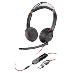 Poly Blackwire C5220T Corded USB Headset by HP Price in Jordan Poly Blackwire C5220T Corded USB Headset by HP - Buy Online in Jordan | OfficeJo