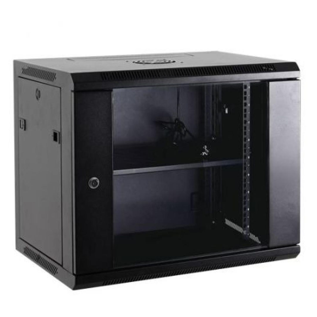 HAING 12U Wall Mount Cabinet – 600x600x640mm, Glass Front Door, 1 Cooling Fan, 4-Port PDU Price in Jordan HAING 12U Wall Mount Cabinet – 600x600x640mm, Glass Front Door, 1 Cooling Fan, 4-Port PDU - Buy Online in Jordan | OfficeJo