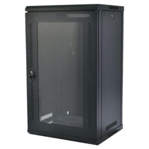 HAING 18U 600x600 Wall Mount Cabinet – Glass Front Door, Cooling Fan, PDU 4-Port Price in Jordan HAING 18U 600x600 Wall Mount Cabinet – Glass Front Door, Cooling Fan, PDU 4-Port - Buy Online in Jordan | OfficeJo
