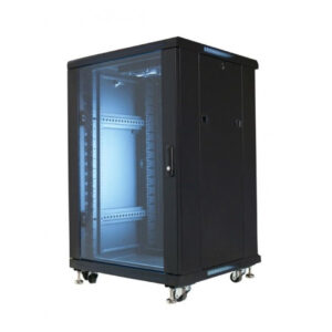 Ri-choice 32U Network Server Cabinet – 800x800x1610mm, Glass Front Door, PDU 6-Port - Buy Online in Jordan | OfficeJo