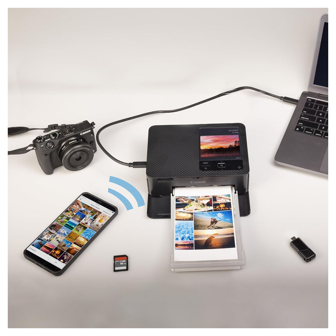 Canon Selphy CP1500 Wireless Photo Printer Price in Jordan Canon Selphy CP1500 Wireless Photo Printer - Buy Online in Jordan | OfficeJo