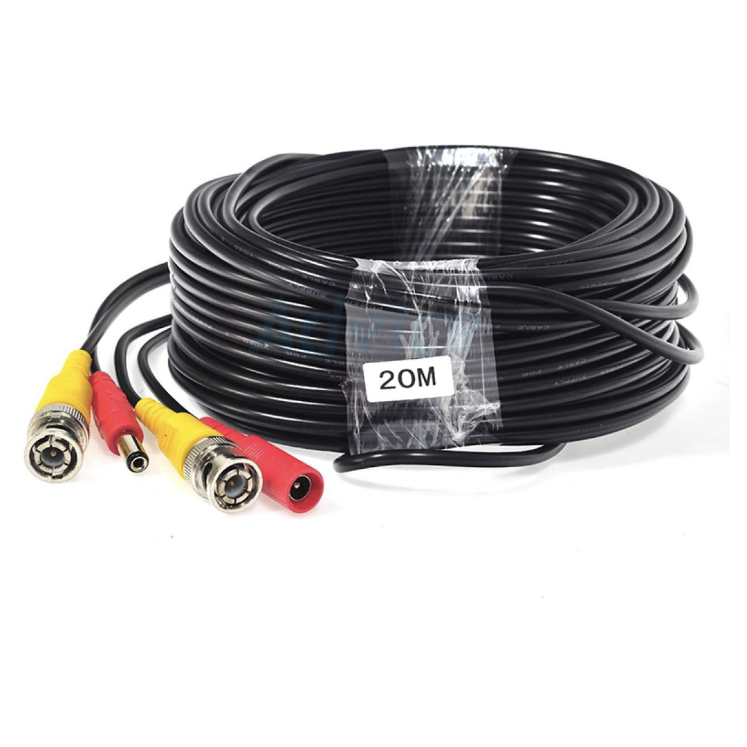 Coaxial Cable 20M with Power + BNC Connector Price in Jordan Coaxial Cable 20M with Power + BNC Connector - Buy Online in Jordan | OfficeJo