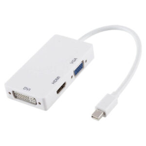 Mini DisplayPort to HDMI + DVI + VGA Adapter Price in Jordan Mini DisplayPort to HDMI + DVI + VGA Adapter - Buy Online in Jordan | OfficeJo