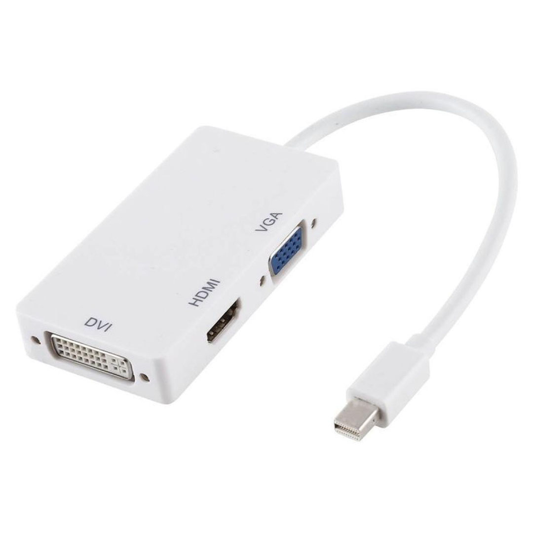 Mini DisplayPort to HDMI + DVI + VGA Adapter Price in Jordan Mini DisplayPort to HDMI + DVI + VGA Adapter - Buy Online in Jordan | OfficeJo