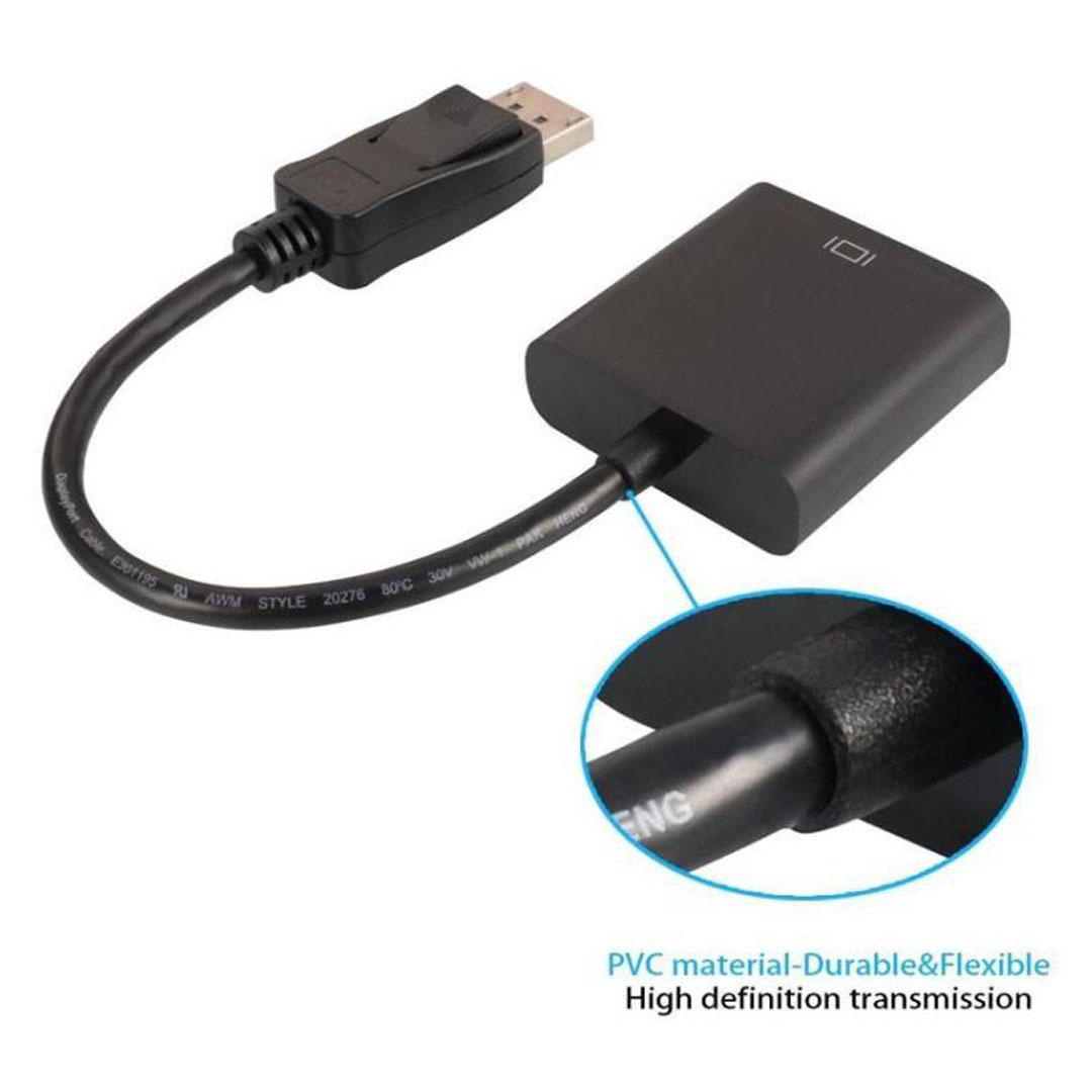 DisplayPort to VGA Adapter Converter (CB-DP-VGA) Price in Jordan DisplayPort to VGA Adapter Converter (CB-DP-VGA) - Buy Online in Jordan | OfficeJo