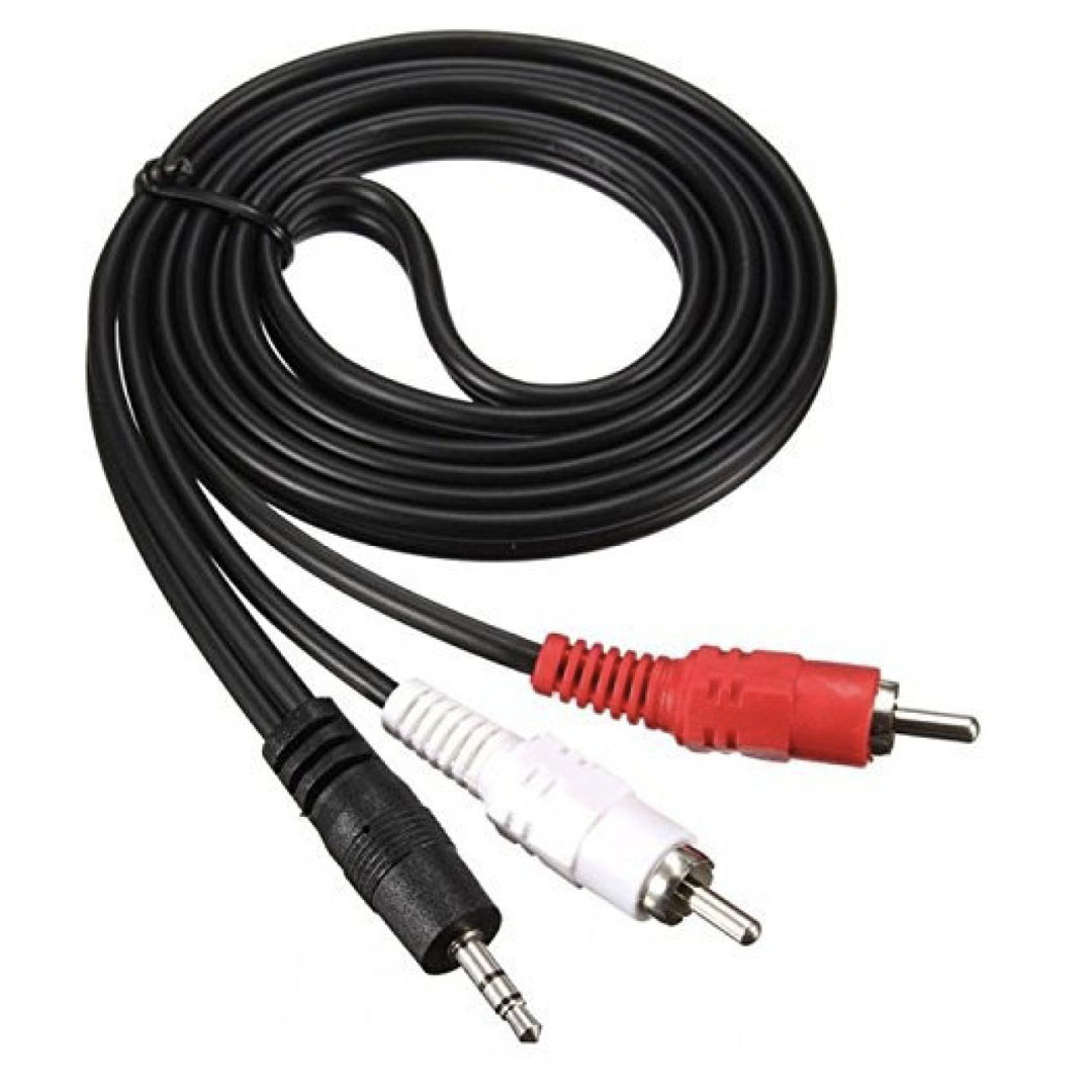2RCA to 1RCA Audio Cable 1.5M (CB-RCA2-1-1.5M) Price in Jordan 2RCA to 1RCA Audio Cable 1.5M (CB-RCA2-1-1.5M) - Buy Online in Jordan | OfficeJo
