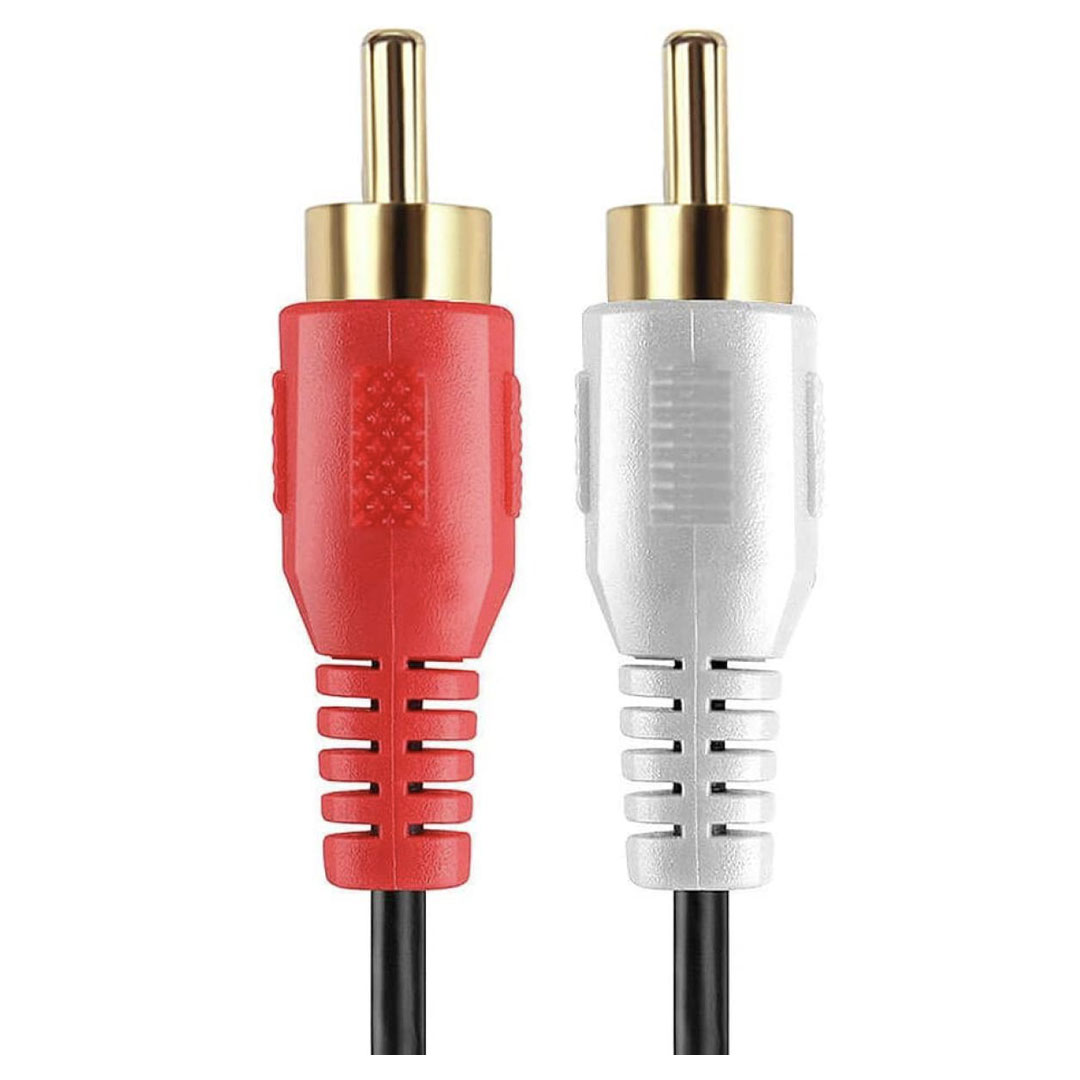 2 RCA Male to 2 RCA Male Stereo Audio Cable 1.5M Price in Jordan 2 RCA Male to 2 RCA Male Stereo Audio Cable 1.5M - Buy Online in Jordan | OfficeJo