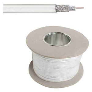 Coaxial RG59 Cable White 200M without Power Price in Jordan Coaxial RG59 Cable White 200M without Power - Buy Online in Jordan | OfficeJo