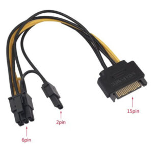 8-Pin PCIe to SATA 15-Pin Power Cable Price in Jordan 8-Pin PCIe to SATA 15-Pin Power Cable - Buy Online in Jordan | OfficeJo
