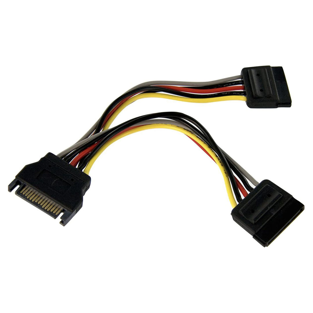 Electop 15-Pin SATA Male to Dual Female Power Splitter Cable 6 Inch Price in Jordan Electop 15-Pin SATA Male to Dual Female Power Splitter Cable 6 Inch - Buy Online in Jordan | OfficeJo