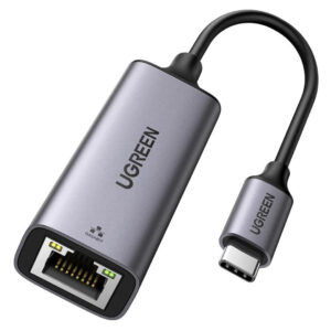 UGREEN Type C to 10/100/1000M Ethernet Adapter-Gray (CM199) - USB-C Ethernet Adapter in a Stylish Gray Design Price in Jordan UGREEN Type C to 10/100/1000M Ethernet Adapter-Gray (CM199) - USB-C Ethernet Adapter in a Stylish Gray Design - Buy Online in Jordan | OfficeJo
