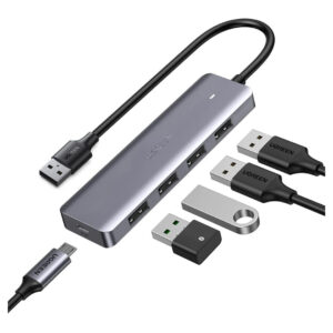 UGREEN USB 4-Port 3.0 Hub with Micro USB Power Supply (CM219) - USB Hub with Micro USB Power Price in Jordan UGREEN USB 4-Port 3.0 Hub with Micro USB Power Supply (CM219) - USB Hub with Micro USB Power - Buy Online in Jordan | OfficeJo