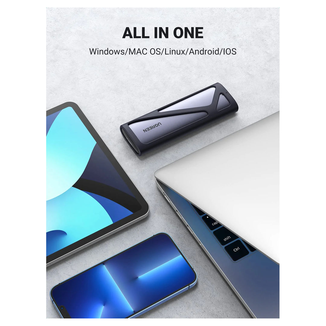 UGREEN Portable M.2 NVMe & SATA SSD Enclosure Price in Jordan UGREEN Portable M.2 NVMe & SATA SSD Enclosure - Buy Online in Jordan | OfficeJo