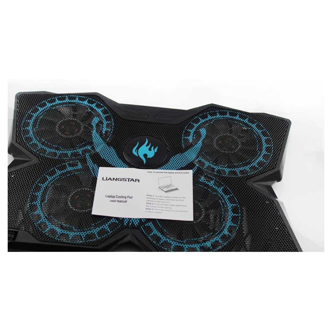 LIANGSTAR 4 Cooling Fans Laptop Cooling Pad – 5.5 inches, 74.35 CFM Price in Jordan LIANGSTAR 4 Cooling Fans Laptop Cooling Pad – 5.5 inches, 74.35 CFM - Buy Online in Jordan | OfficeJo