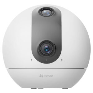 EZVIZ C60p Dual-Lens Indoor Wi-Fi Camera – 2K+2K, 340° Pan, Wi-Fi 6, AI Detection - Buy Online in Jordan | OfficeJo