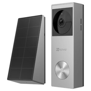 EZVIZ HP3 Pro Battery-Powered Video Doorbell – 2K, Solar Panel, AI Detection - Buy Online in Jordan | OfficeJo