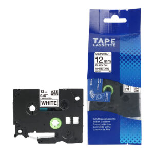 TZE-231 Compatible P-Touch Black on White Laminated Tape for Brother - 12mm x 8m Price in Jordan TZE-231 Compatible P-Touch Black on White Laminated Tape for Brother - 12mm x 8m - Buy Online in Jordan | OfficeJo
