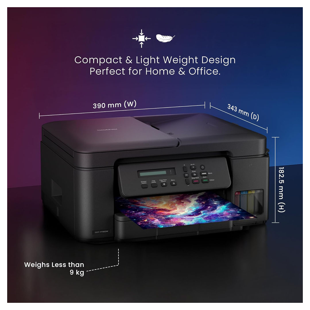Brother DCP-T730DW Ink Tank Printer with Wi-Fi, Duplex & ADF Price in Jordan Brother DCP-T730DW Ink Tank Printer with Wi-Fi, Duplex & ADF - Buy Online in Jordan | OfficeJo