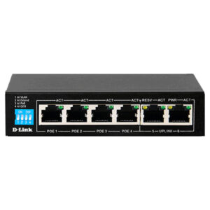 D-Link DES-F1006P-E/E 6-Port Switch – PoE, 1.2 Gbps, Surge Protection Price in Jordan D-Link DES-F1006P-E/E 6-Port Switch – PoE, 1.2 Gbps, Surge Protection - Buy Online in Jordan | OfficeJo