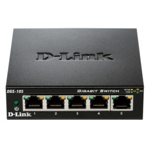 D-Link DGS-105 5-Port Gigabit Switch – 10/100/1000 Mbps, Plug-and-Play Price in Jordan D-Link DGS-105 5-Port Gigabit Switch – 10/100/1000 Mbps, Plug-and-Play - Buy Online in Jordan | OfficeJo