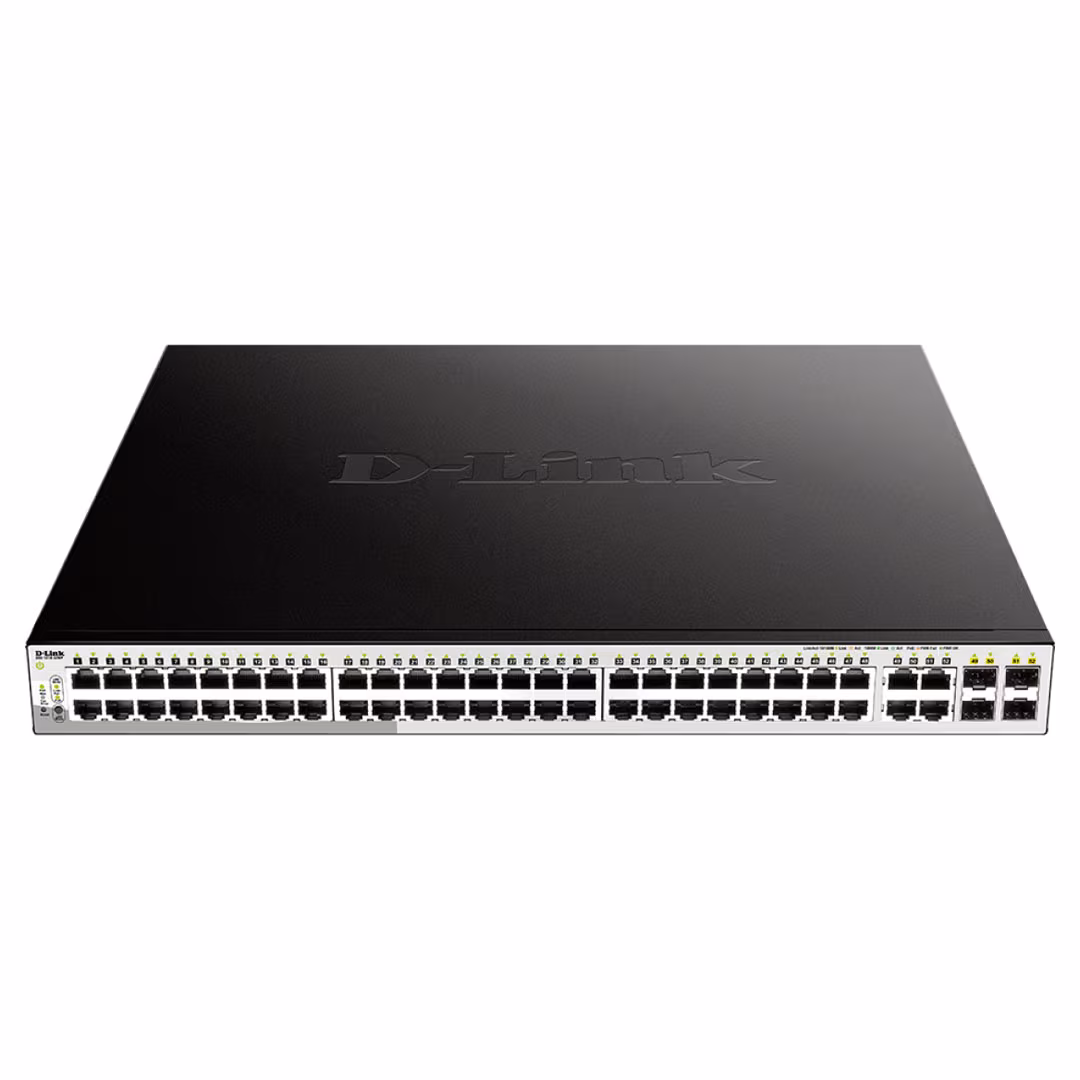 D-Link DGS-1210-52MP Gigabit Smart Managed Switch – 48 PoE Ports, 370W, 104Gbps Price in Jordan D-Link DGS-1210-52MP Gigabit Smart Managed Switch – 48 PoE Ports, 370W, 104Gbps - Buy Online in Jordan | OfficeJo