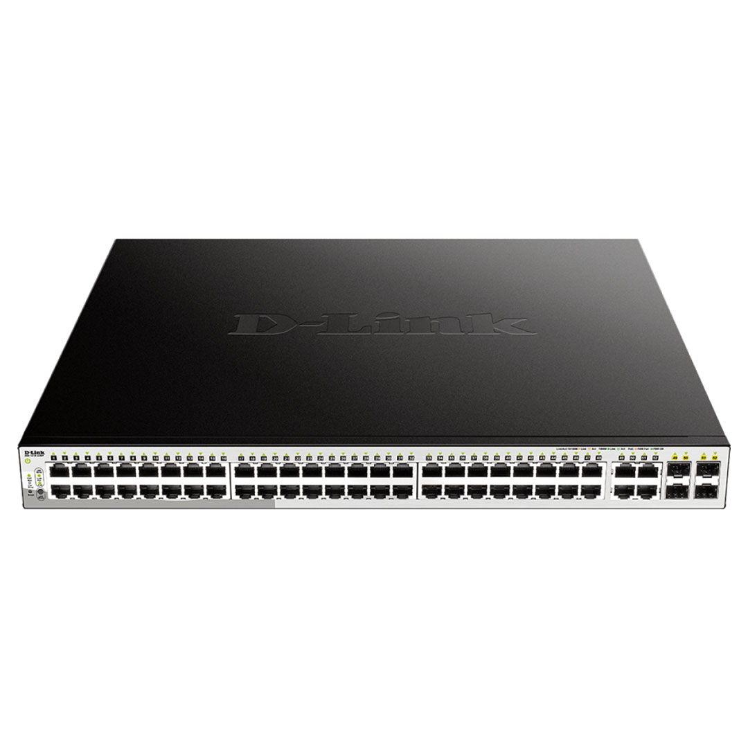D-Link DGS-1210-52MPP Gigabit PoE Switch – 48 Ports, 740W, 104Gbps Price in Jordan D-Link DGS-1210-52MPP Gigabit PoE Switch – 48 Ports, 740W, 104Gbps - Buy Online in Jordan | OfficeJo