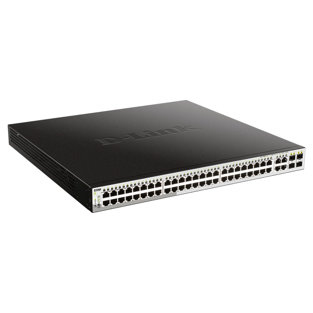 D-Link DGS-1210-52MPP Gigabit PoE Switch – 48 Ports, 740W, 104Gbps Price in Jordan D-Link DGS-1210-52MPP Gigabit PoE Switch – 48 Ports, 740W, 104Gbps - Buy Online in Jordan | OfficeJo