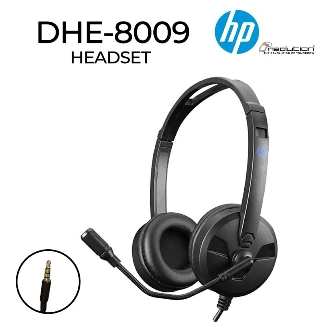HP DHE-8009 Wired Call Center Headset – 3.5mm, 40mm Driver, Omni-Directional Mic Price in Jordan HP DHE-8009 Wired Call Center Headset – 3.5mm, 40mm Driver, Omni-Directional Mic - Buy Online in Jordan | OfficeJo
