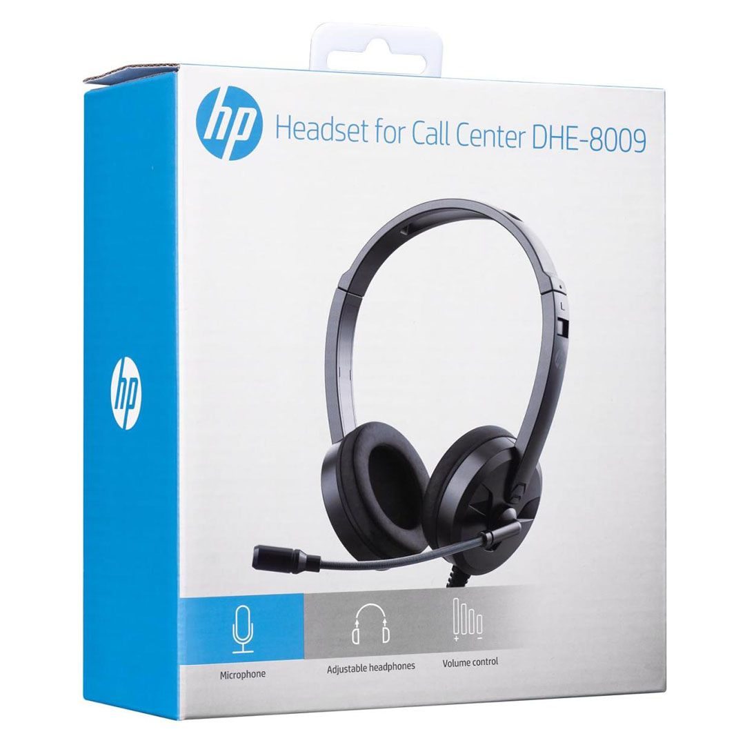 HP DHE-8009 Wired Call Center Headset – 3.5mm, 40mm Driver, Omni-Directional Mic Price in Jordan HP DHE-8009 Wired Call Center Headset – 3.5mm, 40mm Driver, Omni-Directional Mic - Buy Online in Jordan | OfficeJo