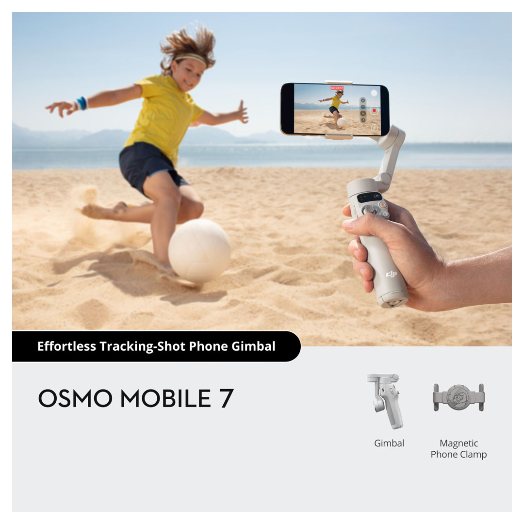 DJI Osmo Mobile 7 - Foldable Smartphone Gimbal Price in Jordan DJI Osmo Mobile 7 - Foldable Smartphone Gimbal - Buy Online in Jordan | OfficeJo