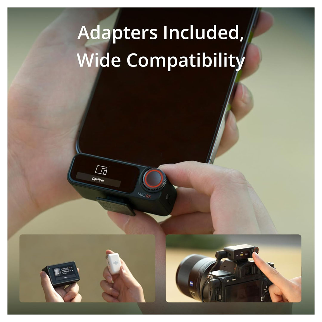 DJI Mic 2 (1 TX + 1 RX) – Wireless Microphone Price in Jordan DJI Mic 2 (1 TX + 1 RX) – Wireless Microphone - Buy Online in Jordan | OfficeJo