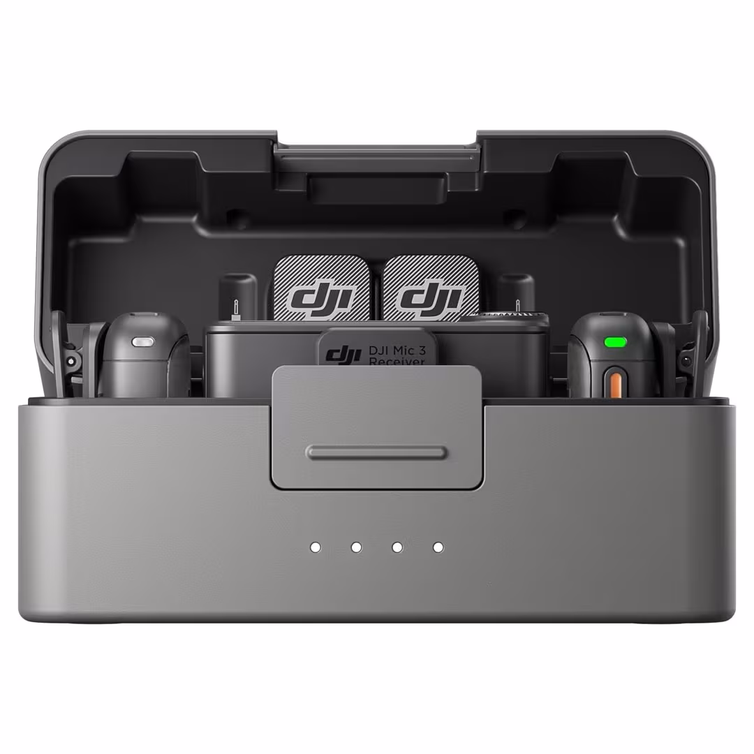 DJI Mic 3 (2 TX + 1 RX + Charging Case) Price in Jordan DJI Mic 3 (2 TX + 1 RX + Charging Case) - Buy Online in Jordan | OfficeJo