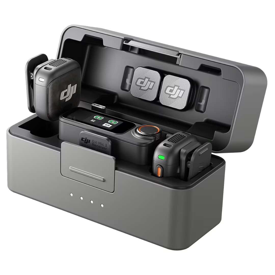 DJI Mic 3 (2 TX + 1 RX + Charging Case) Price in Jordan DJI Mic 3 (2 TX + 1 RX + Charging Case) - Buy Online in Jordan | OfficeJo