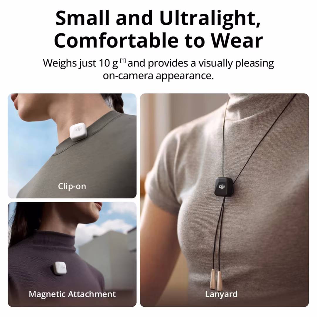 DJI Mic Mini (1 TX + 1 RX) – Wireless Lavalier Microphone Price in Jordan DJI Mic Mini (1 TX + 1 RX) – Wireless Lavalier Microphone - Buy Online in Jordan | OfficeJo